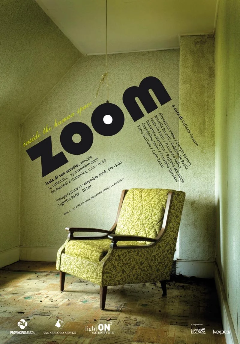 Manifesto “Zoom - Inside the Human Space” a San Servolo