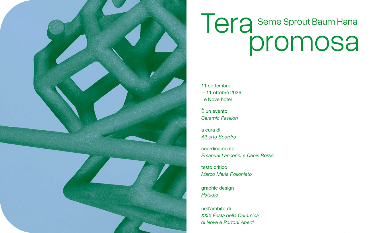  Landing page dedicata alla mostra 