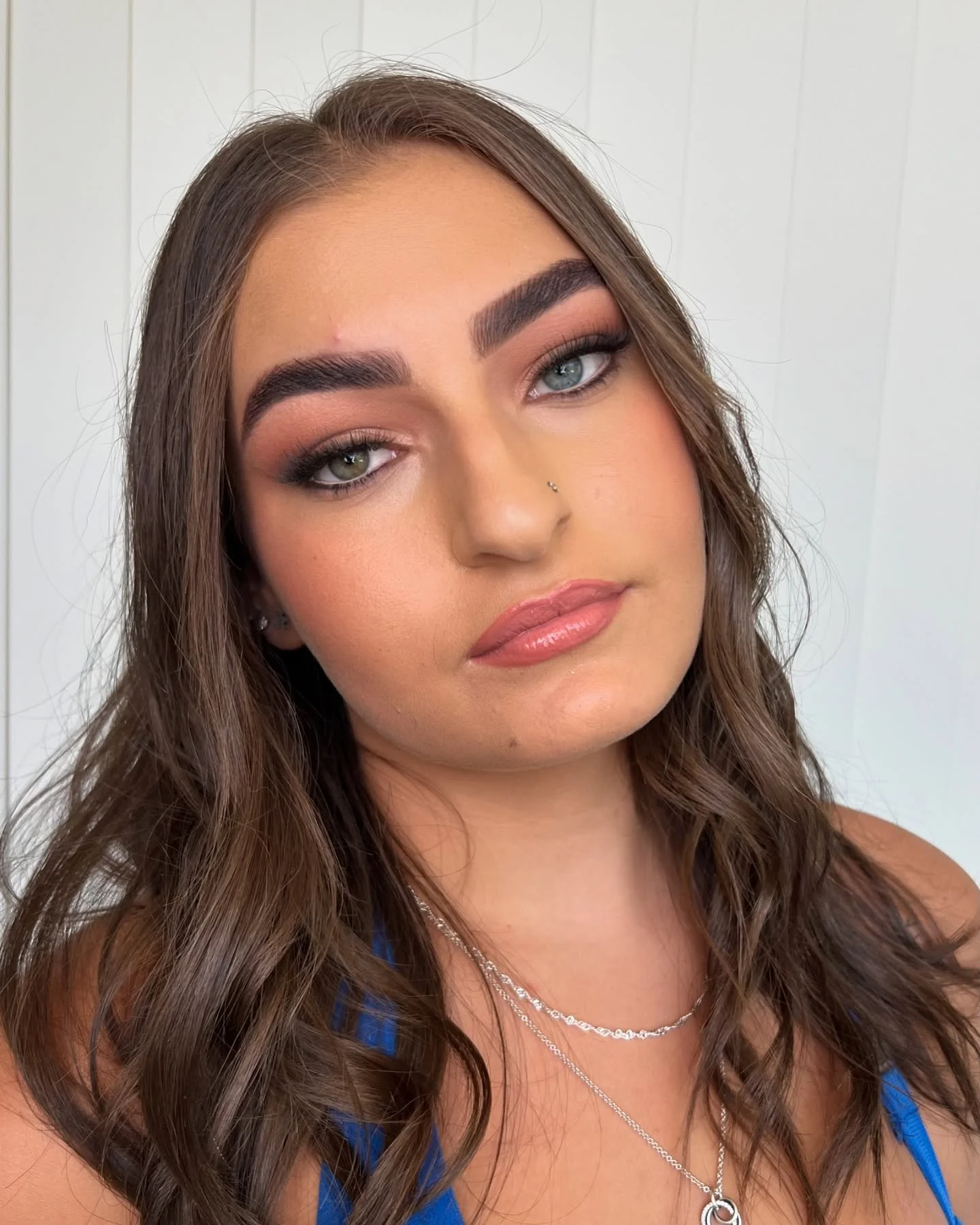 Such a beautiful face to glam ✨⁣
⁣
Got a special event coming up? Let me enhance your beauty and make you feel your absolute best! 💄💋⁣
⁣
📩 DM to book your appointment today!⁣
⁣
#SoftGlam #FlawlessFinish #MakeupInspo #GlamGoals #BeautyLover #Makeup