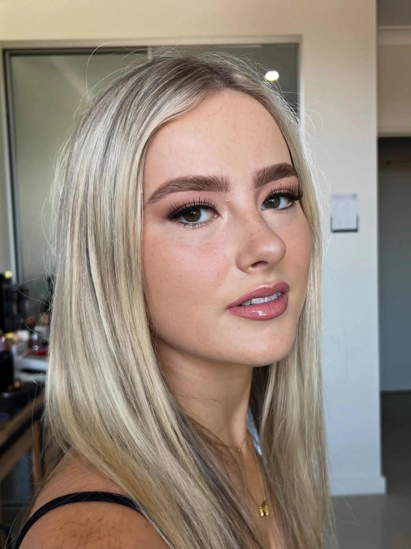 Formal glam on this absolute beauty ❤️
 ⁣
Soft, glowing, and effortlessly flawless for her special night ✨ ⁣
⁣
#FormalMakeup #SoftGlam #SydneyMakeupArtist