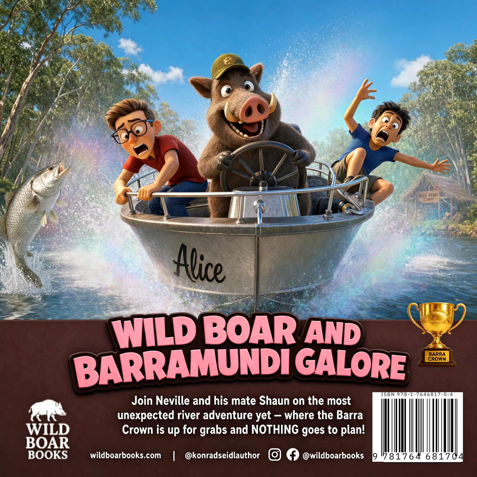Wild Boar and Barramundi Galore (8.5 x 8.5 in) (1).png