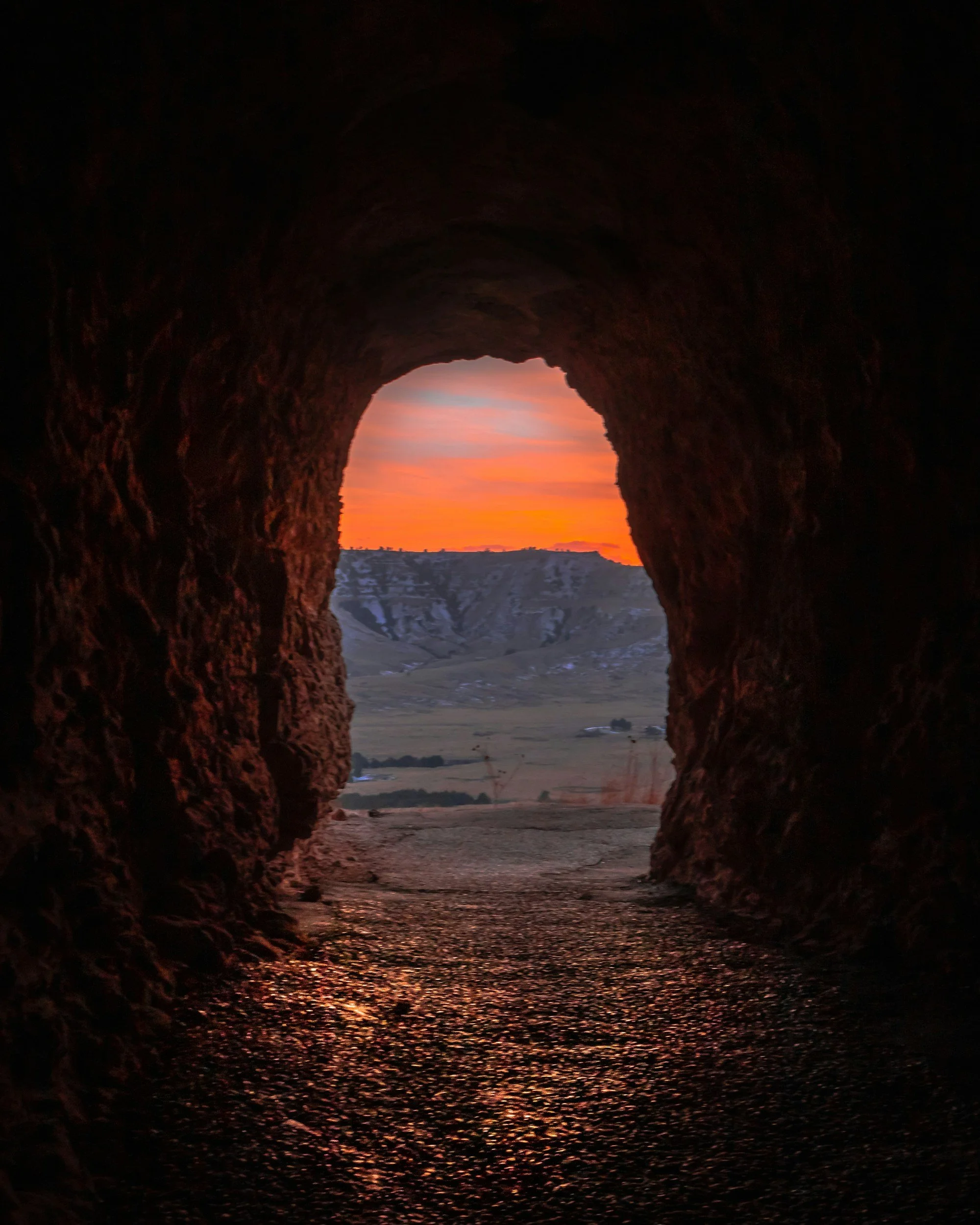 Quietly Sitting Outside the Cave…
