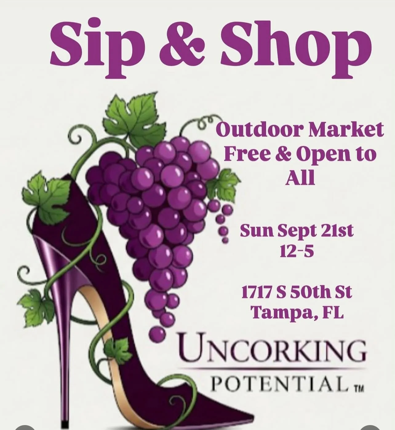 Uncorking Potential Sip & Shop