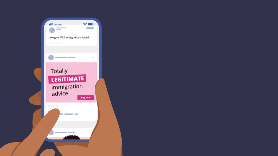 GIF showcasing a scene from the TV advert