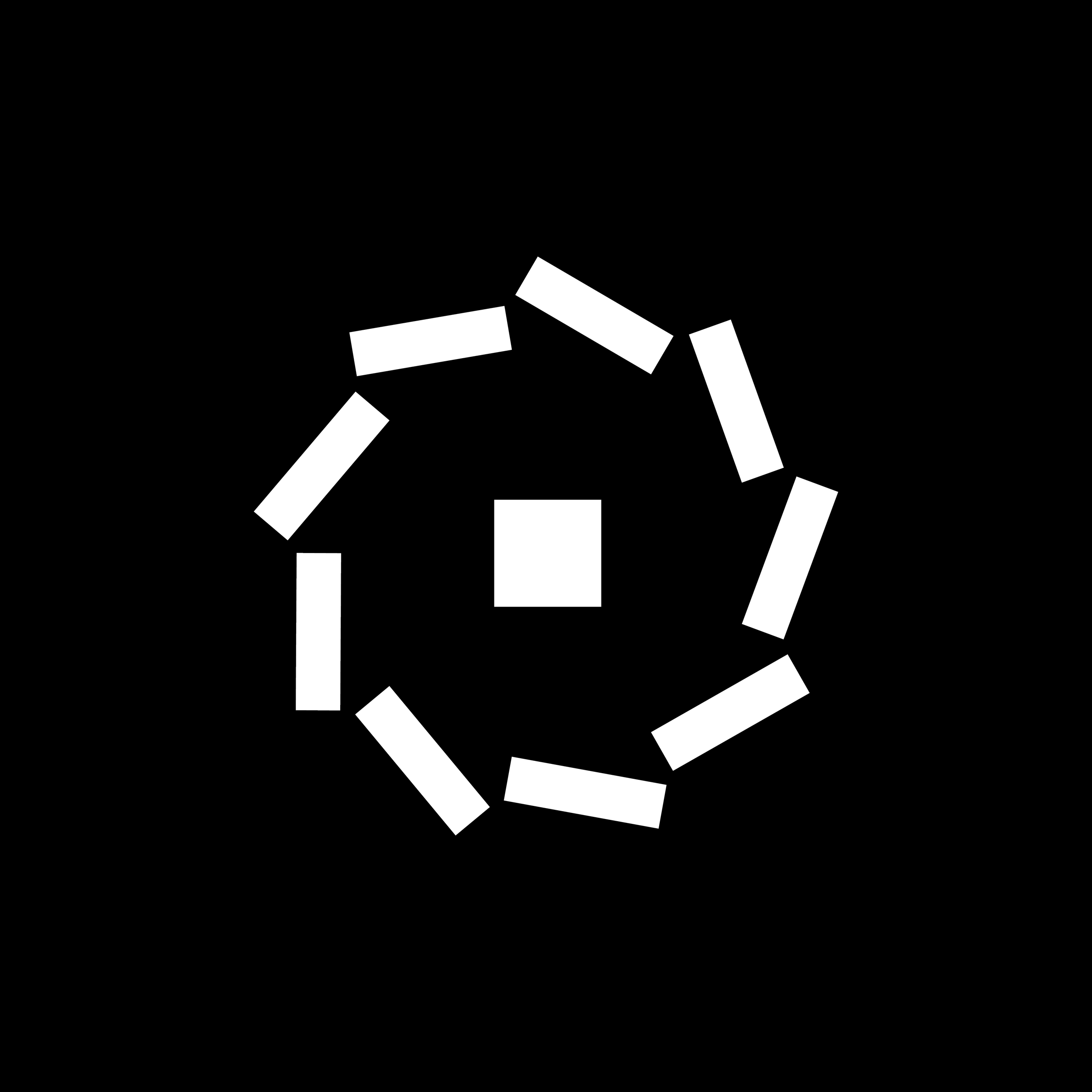 Logo of a stylised DNA cross-section