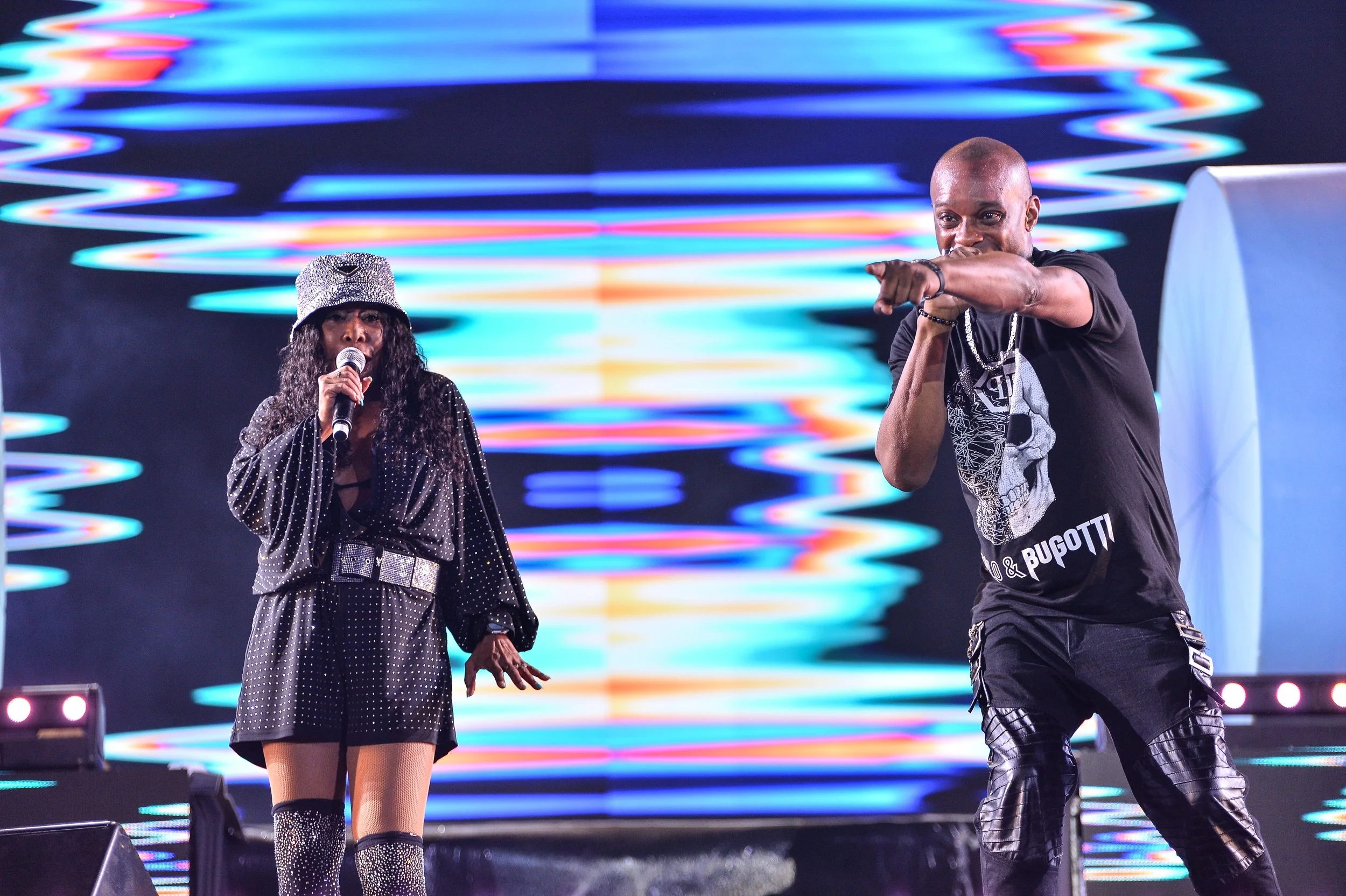 Promotional photo of SNAP!, the legendary 90s Eurodance group behind chart-topping hits like "Rhythm Is a Dancer."