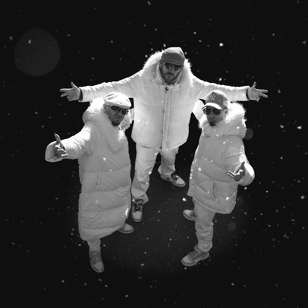 East 17 in a professional promo shoot, classic 90s pop group with a strong fanbase and memorable singles like “Stay Another Day.”