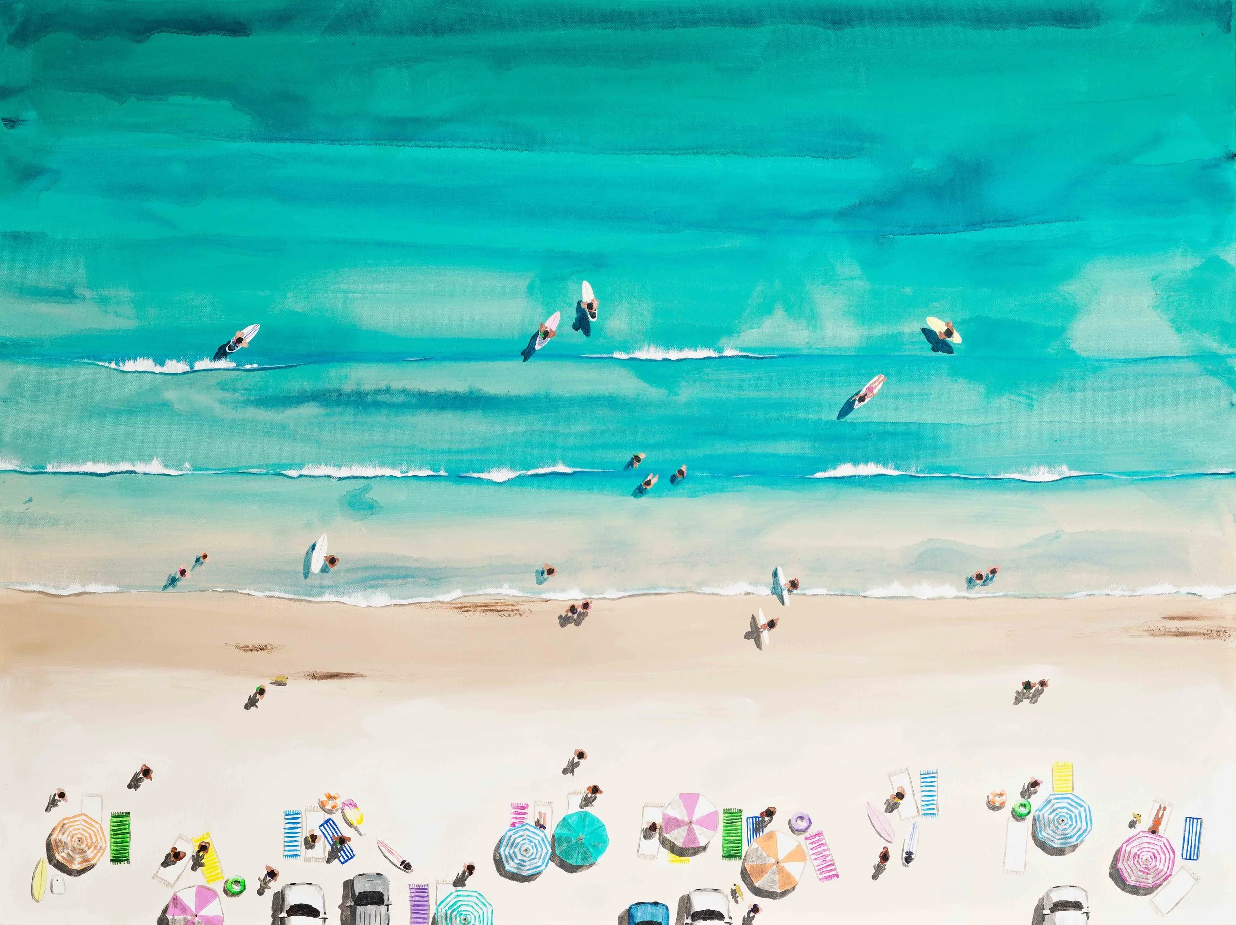 Moana 120x90cm, acrylic on canvas