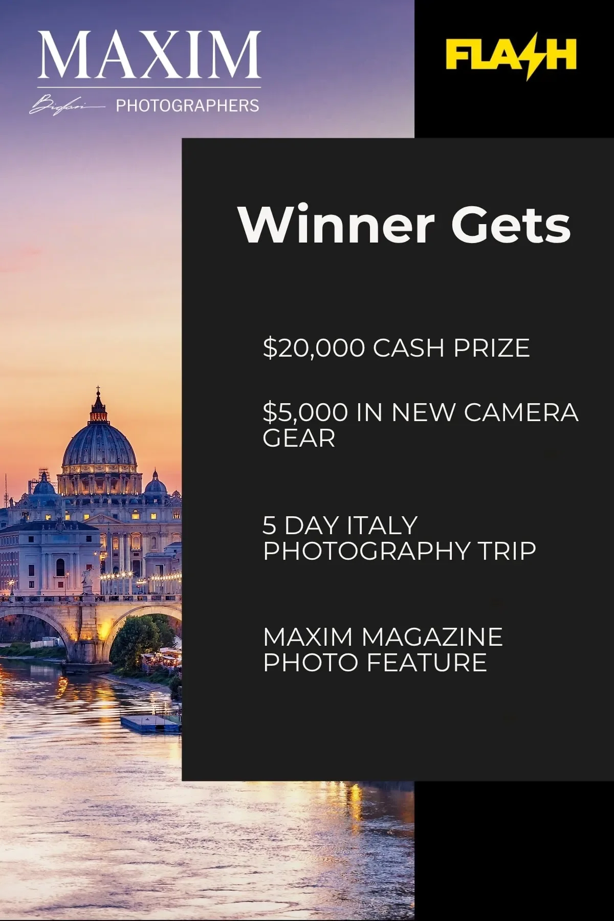 MAXIM Flash competition prizes 2026-2027