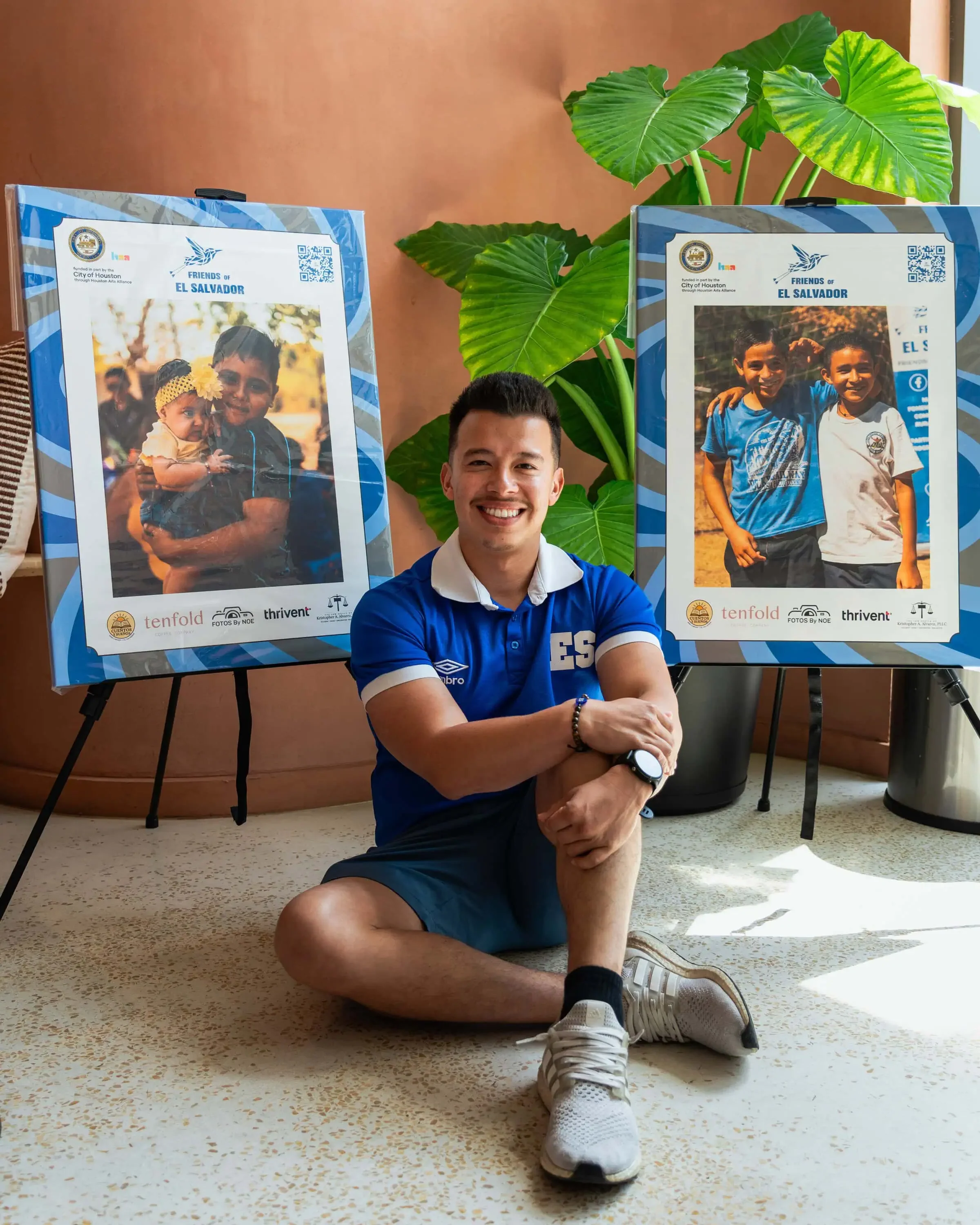 FOTOS By NOE first photo exhibit with Friends of El Salvador at Tenfold Coffee Houston.