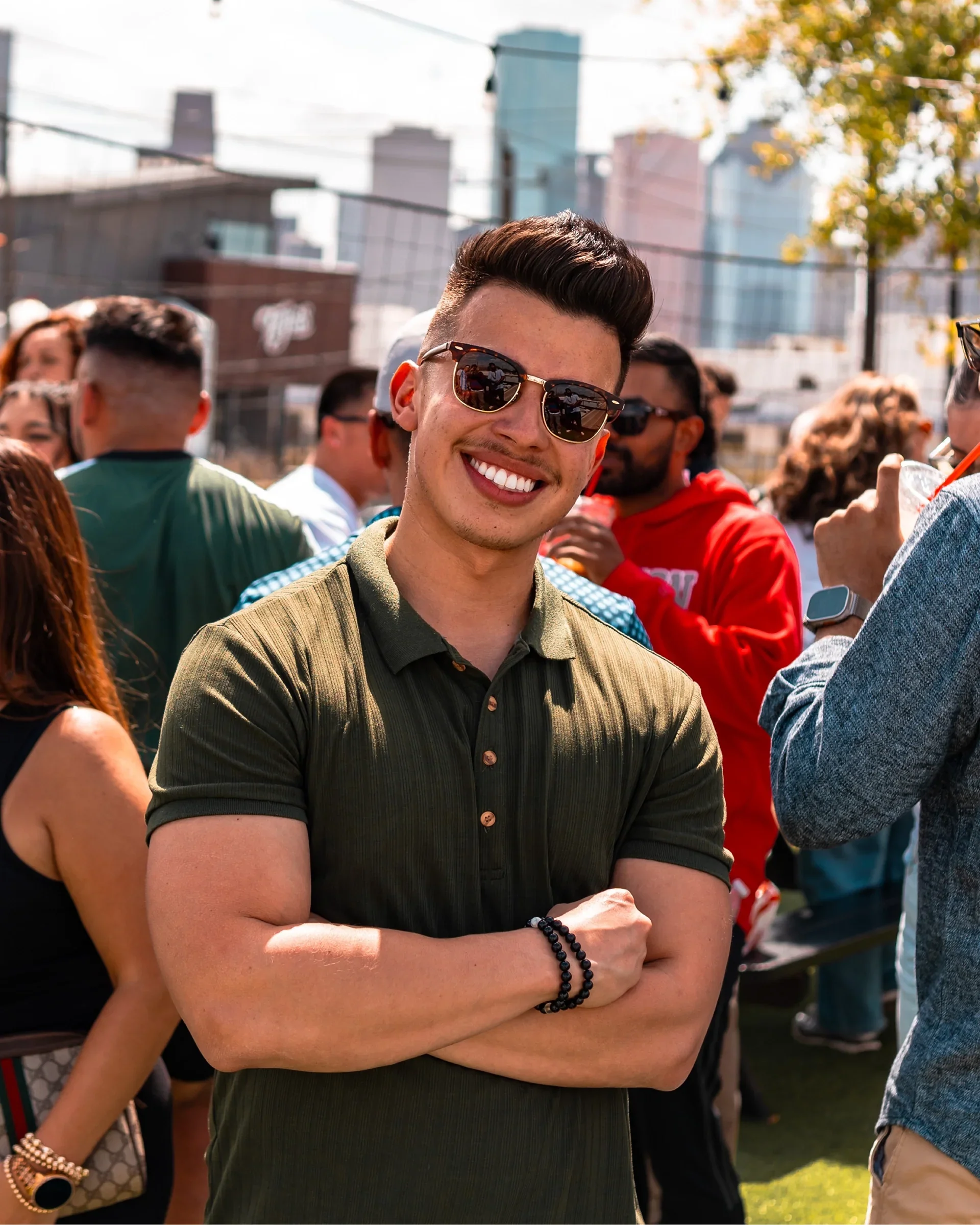 Noe's Headshot. A Houston Photographer who is under the brand of FOTOS By NOE.