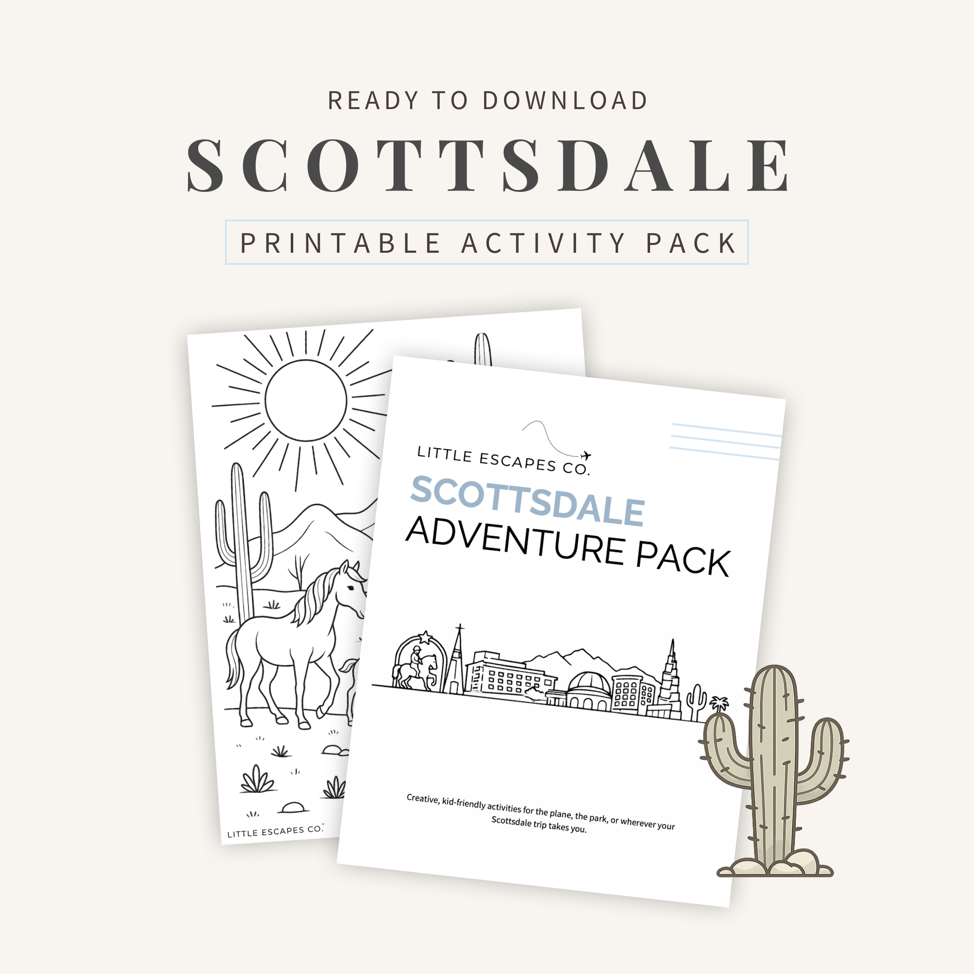 Scottsdale Adventure Activity Pack