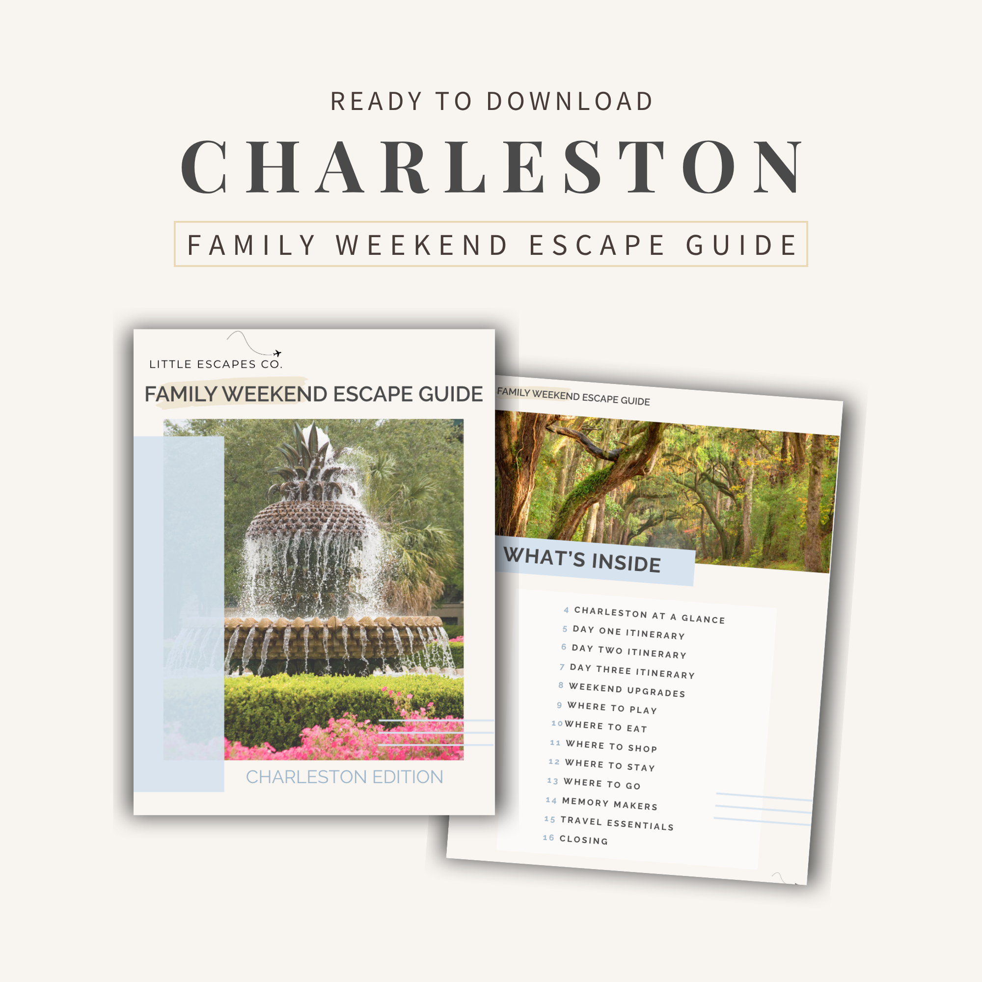 Charleston Family Weekend Guide