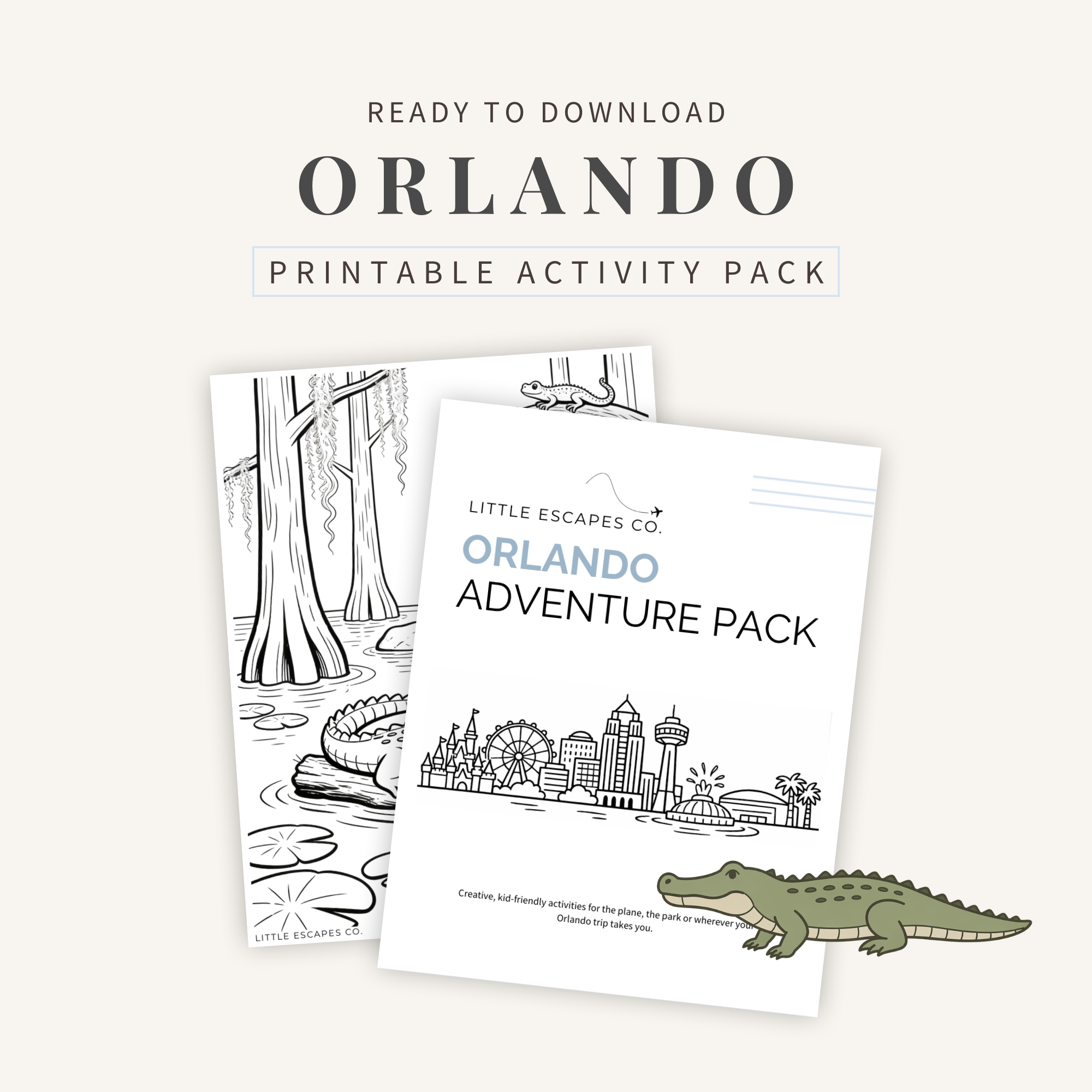 Orlando Adventure Activity Pack