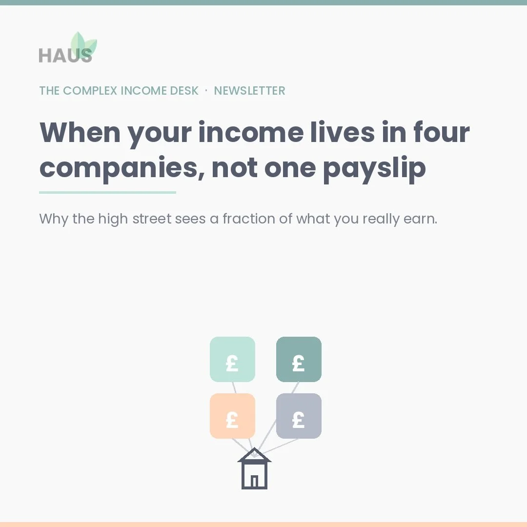 When your income lives in multiple companies