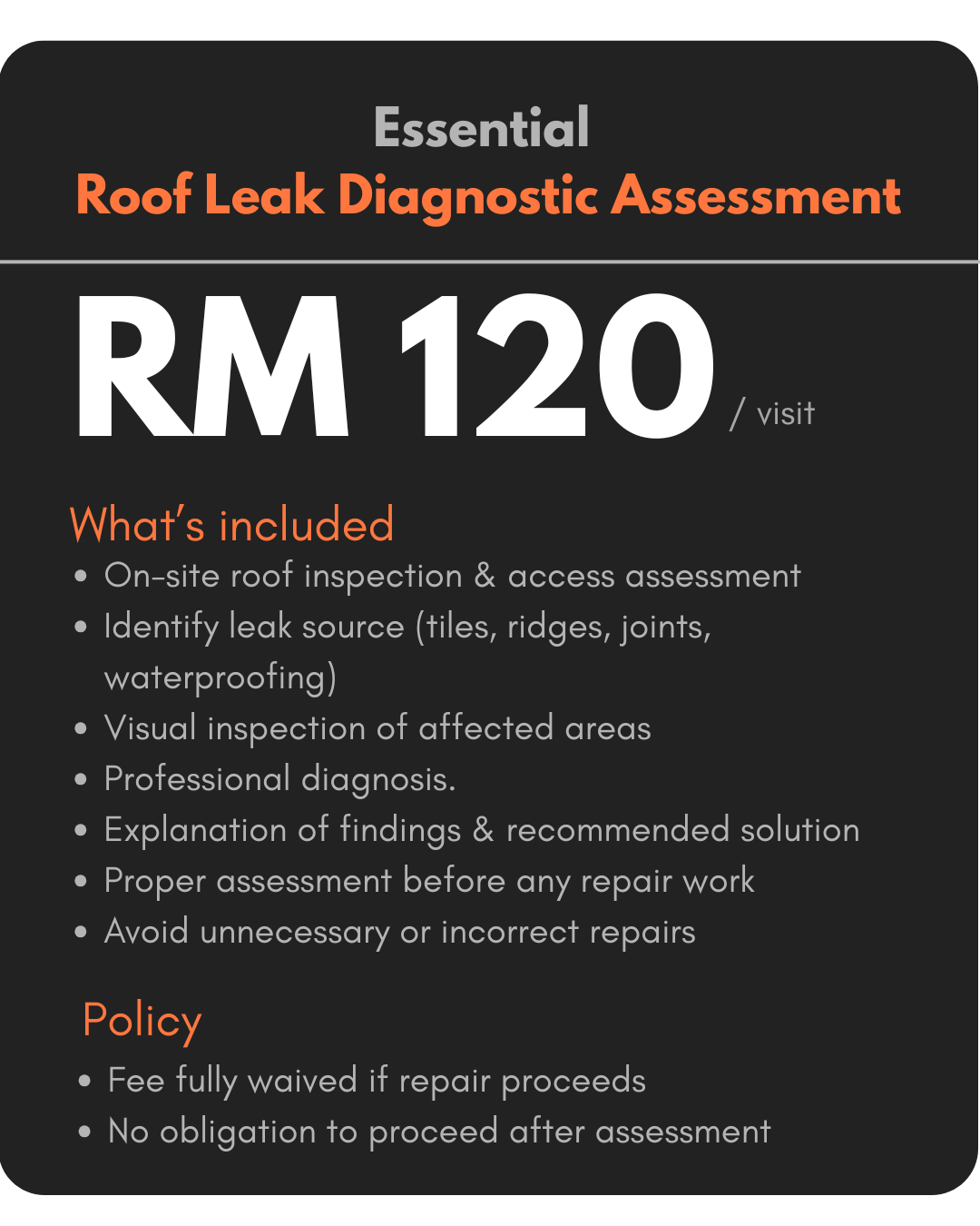 Essential - Single-Zone Leak Diagnosis