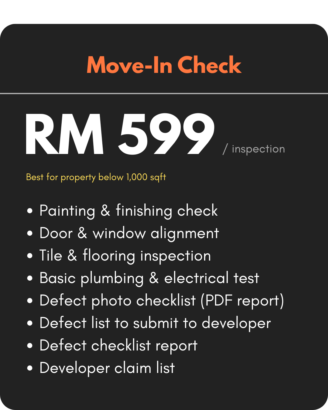 Move-In Check