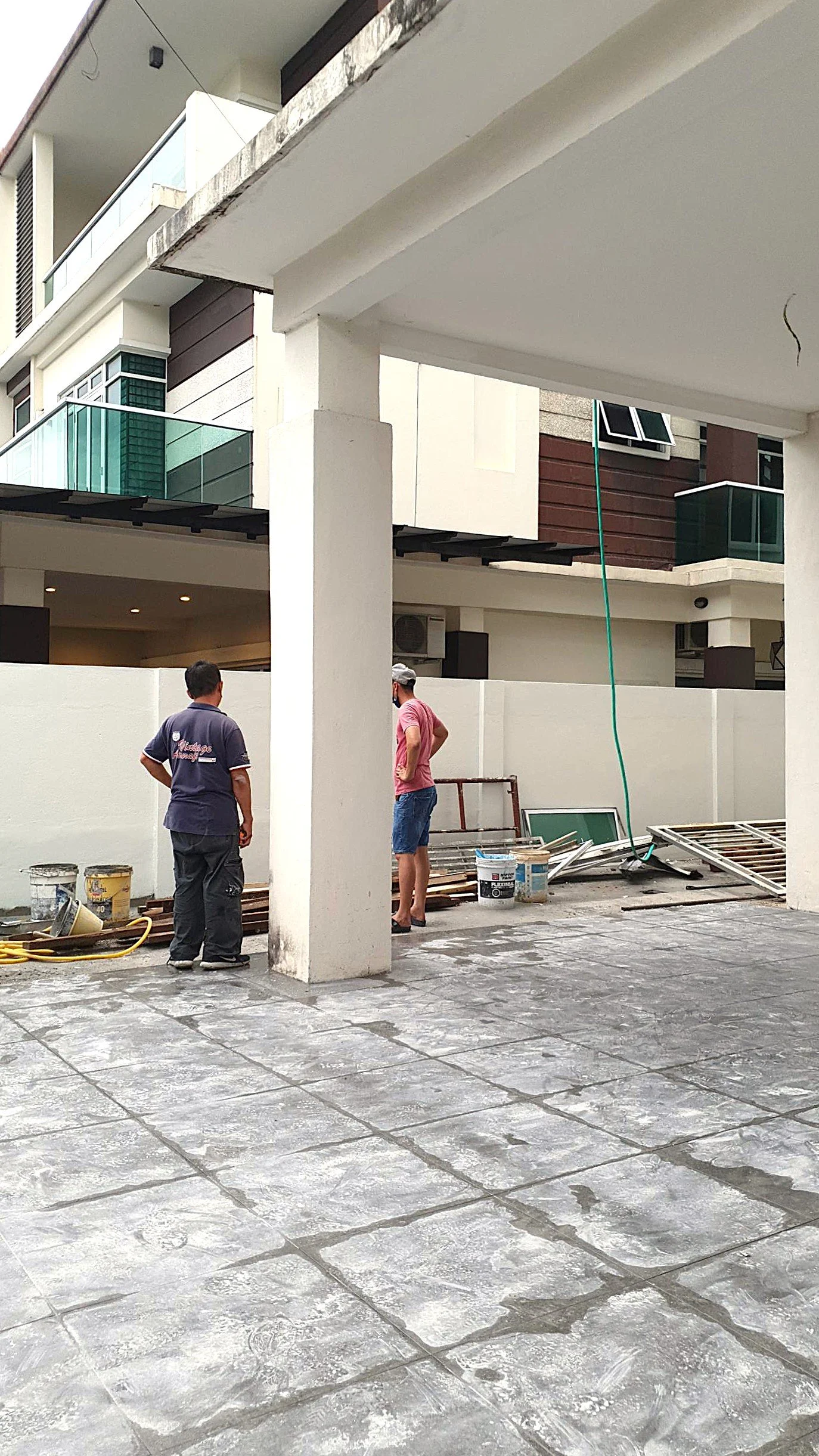 Painting and concrete work & whole house, electric , plumbing