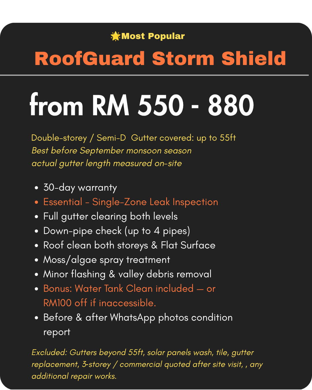 Roof Guard Storm Shield