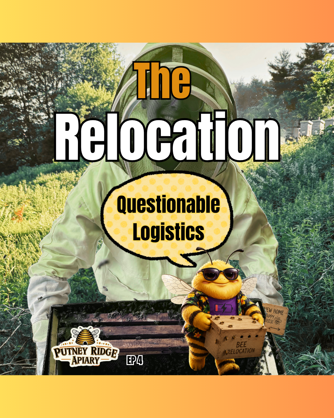 The Relocation, Three Nuc (Nucleus) Boxes and a Lot of Optimism. Episode 4 of our 5 part swarm series (Buzzloaf's Chill Zone Ep. 11)