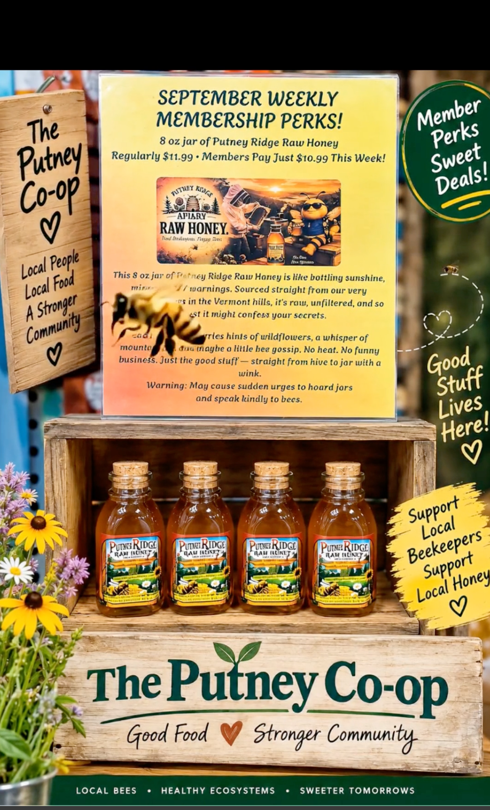 A Little Local Honey                                  at The Putney Co-op