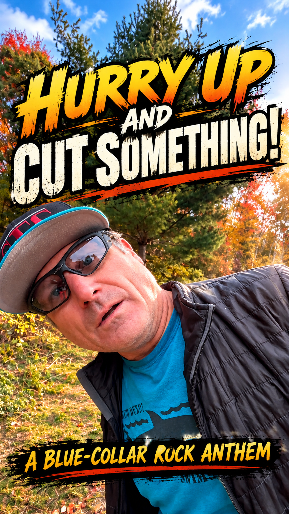 HURRY UP AND CUT SOMETHING! 🎸 - A Chainsaw Rock Anthem