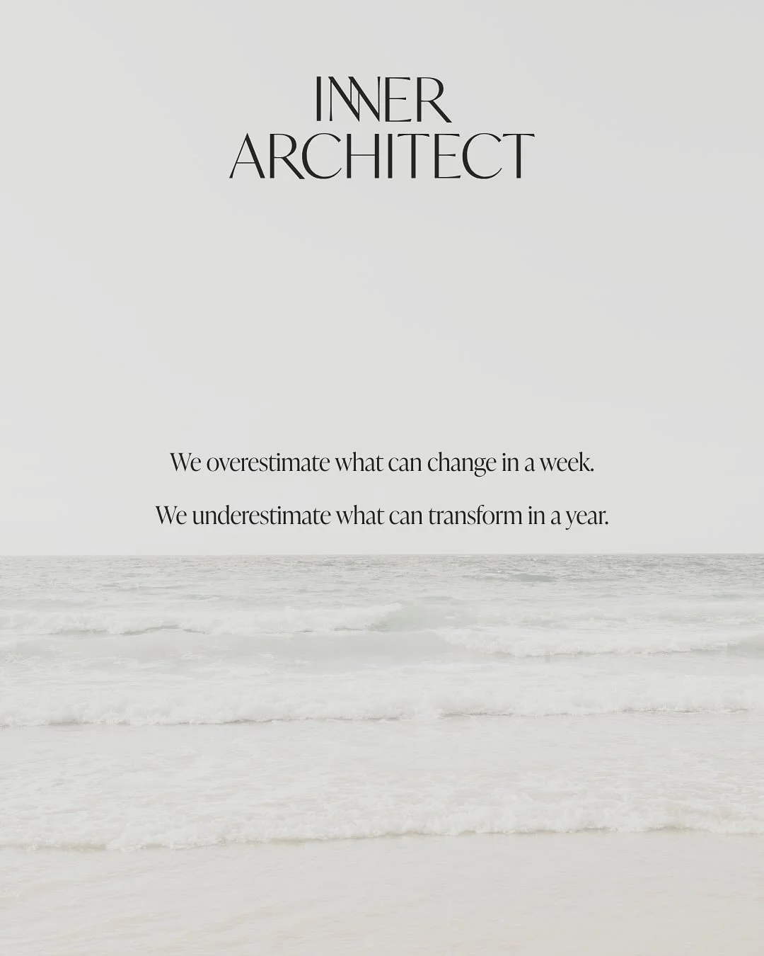 One percent better sounds small. Almost too small to matter.
But that tiny shift is where real change begins.

Most people wait for a reset. A big moment. A fresh start.
But the nervous system doesn&rsquo;t transform through extremes.
It reshapes its