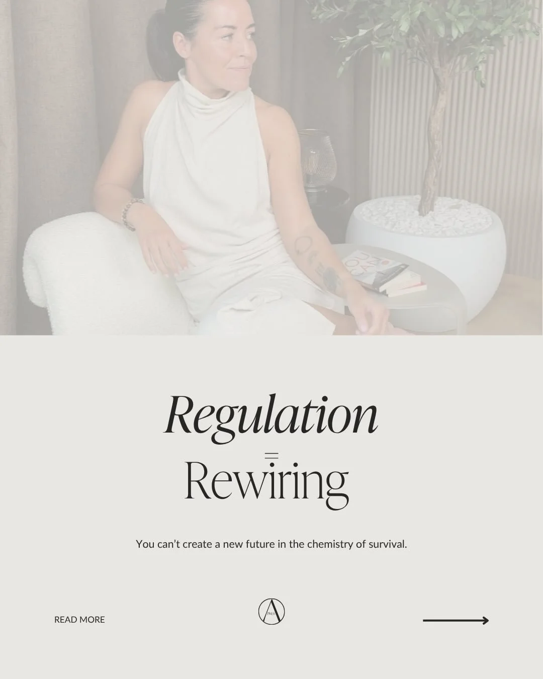 How many of us are trying to create a new future while our bodies are still wired for the past?

When we live in stress, we don&rsquo;t just feel overwhelmed. We end up biologically repeating yesterday. 

The same thoughts. The same reactions. The sa