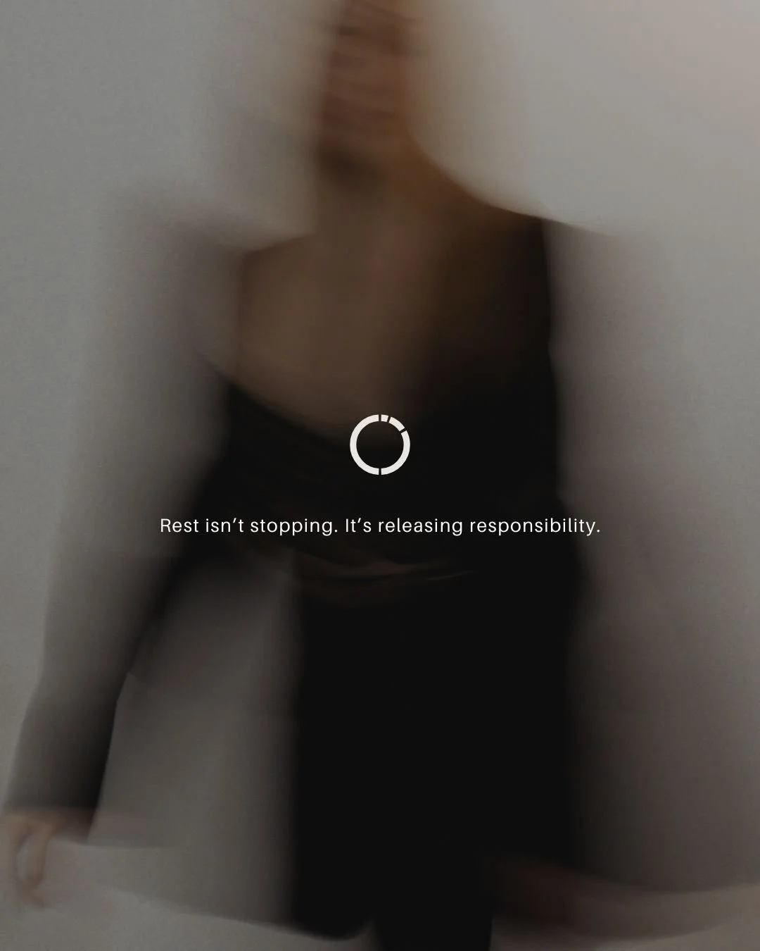 Rest is one of the most misunderstood needs I see.

Not because women aren&rsquo;t trying.
But because rest isn&rsquo;t just stopping movement.
It&rsquo;s releasing responsibility.
The monitoring.
The anticipating.
The quiet holding of everything tog