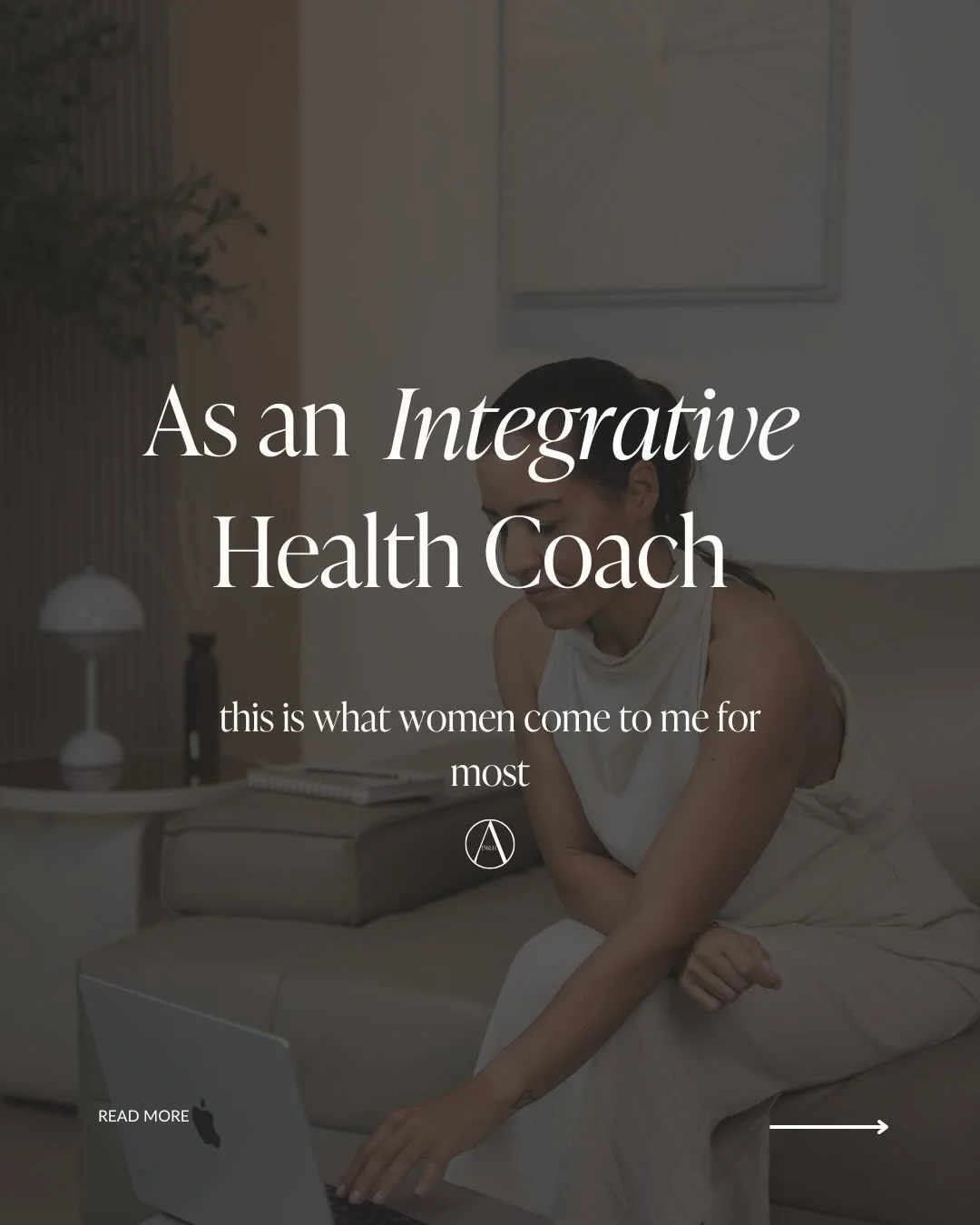 As an integrative health coach, the difference in my work is simple but significant.

I don&rsquo;t treat symptoms in isolation.
And I don&rsquo;t ask women to override their bodies to create change.

I work through the A.R.C.H. method because it mee