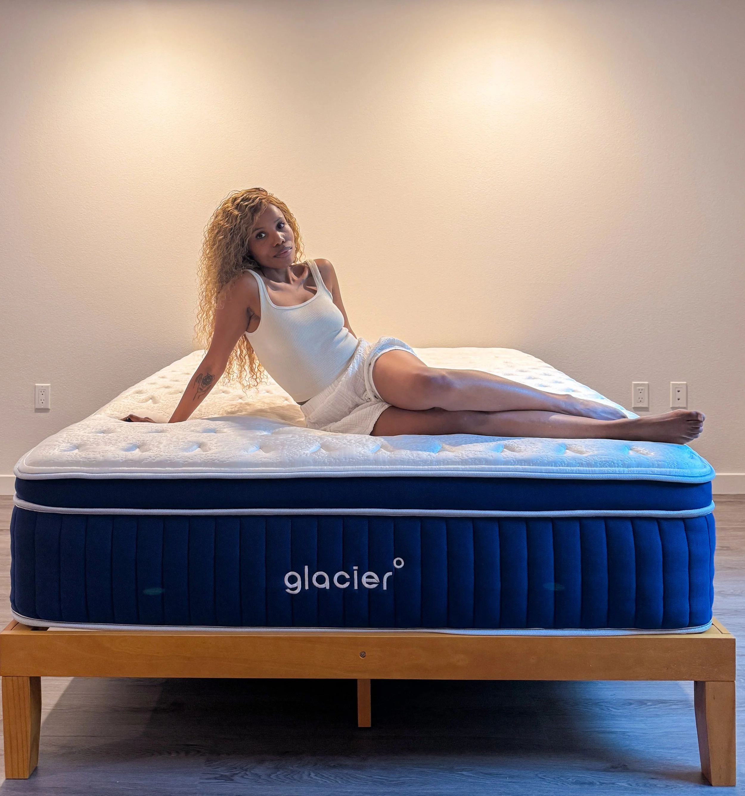 Cooling mattress: glacier sleep