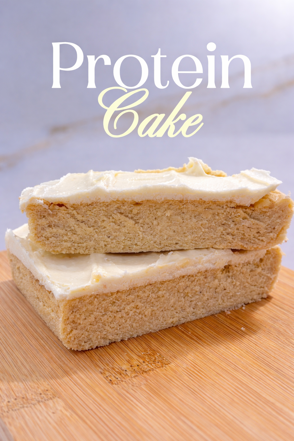 vanilla protein cake