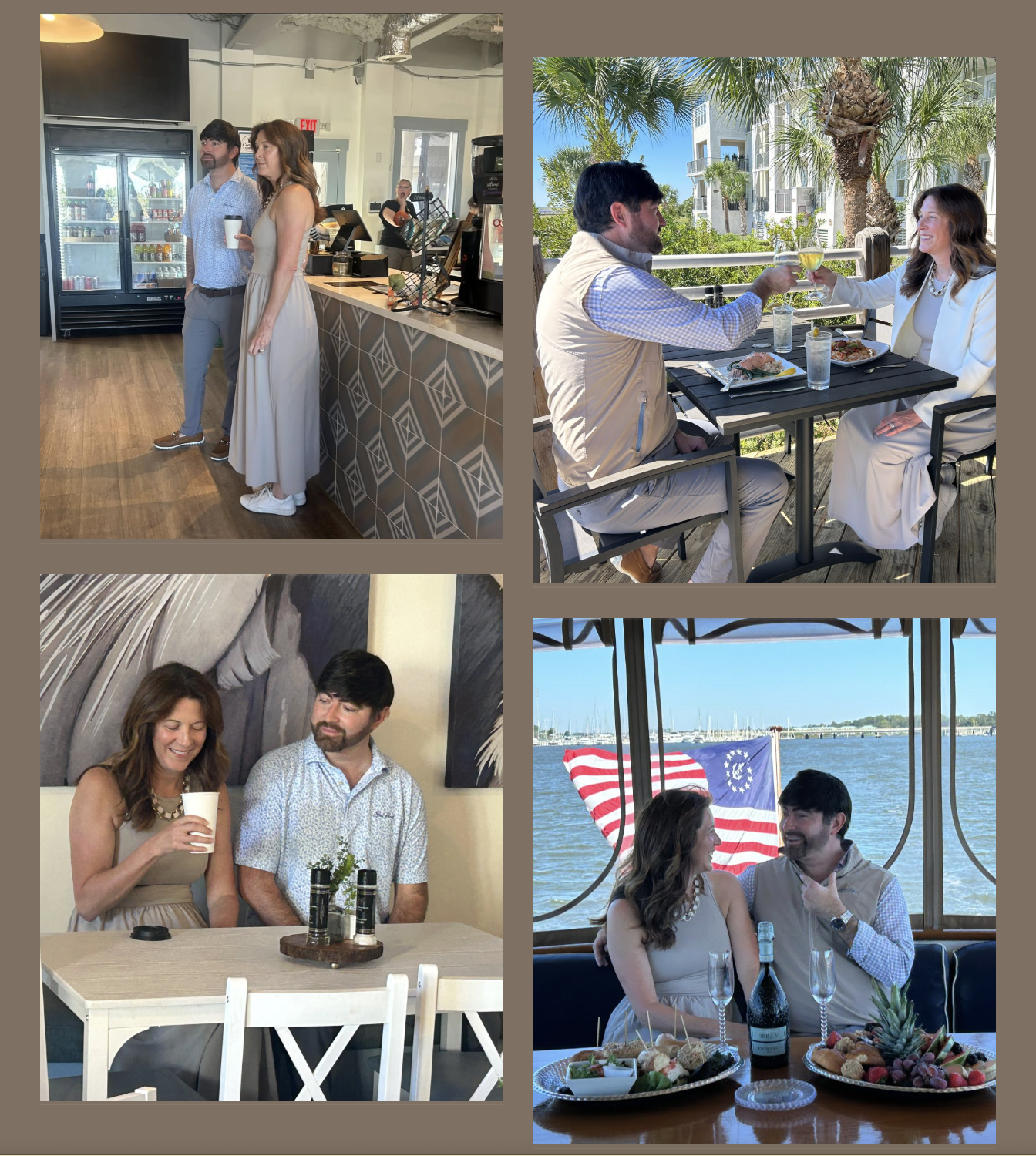 String of Pearls professional photo shoot which allowed for images and assets needed for several defined marketing strategies for the company.