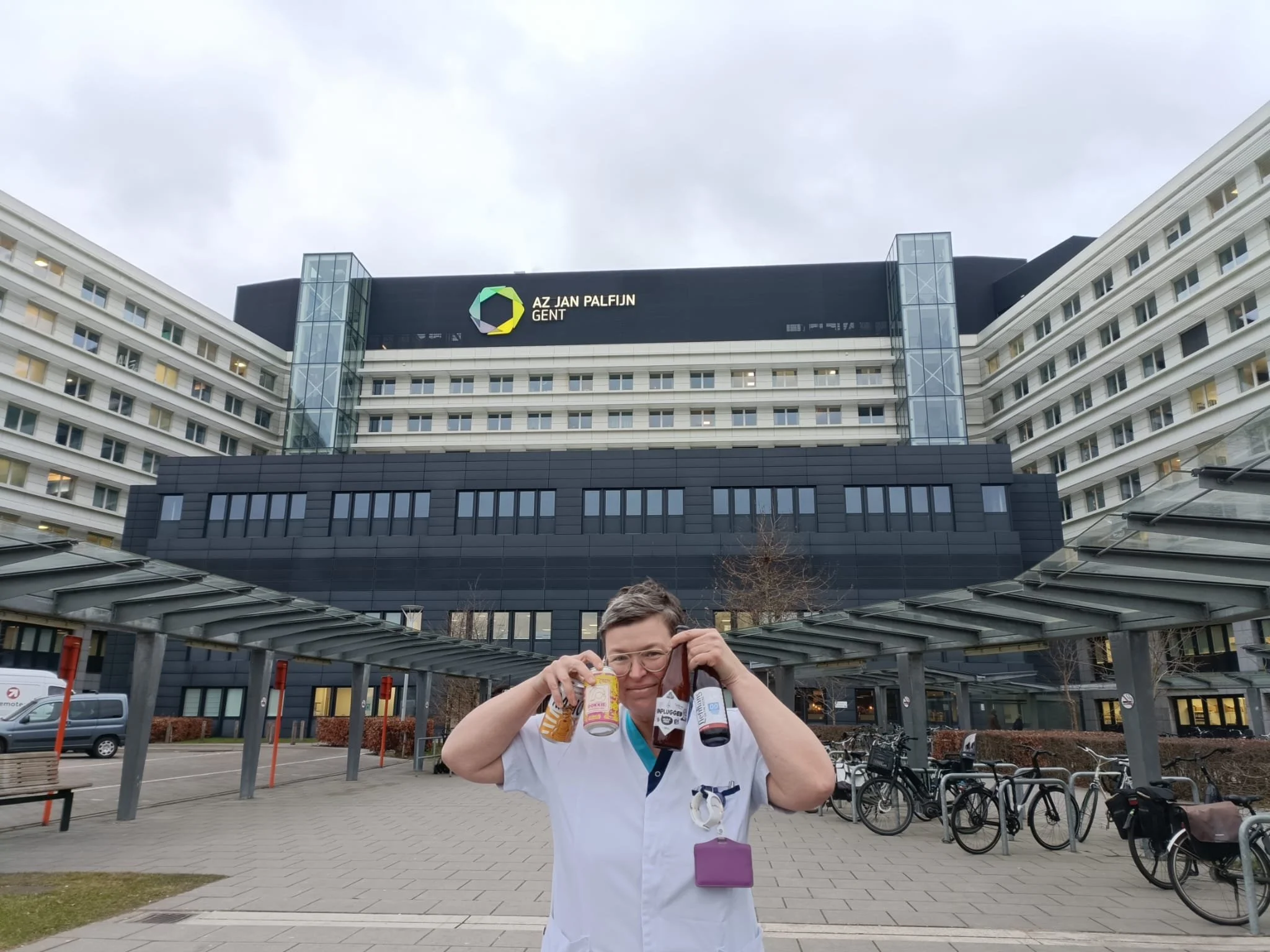 Kim van Opdurp bij het AS Jan Palfijn