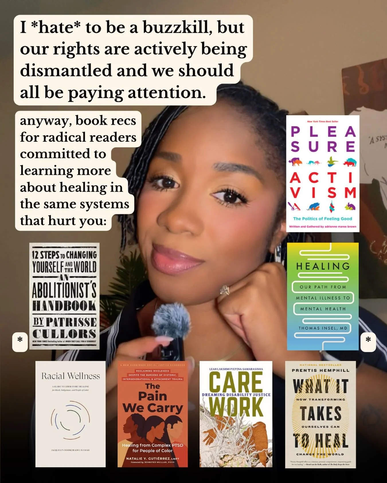 *A note on two of these: Cullors has real, valid controversies around BLM finances, and Insel spent 13 years helping build the very system he&rsquo;s now critiquing... with outcomes that got worse on his watch. I&rsquo;m recommending these titles for