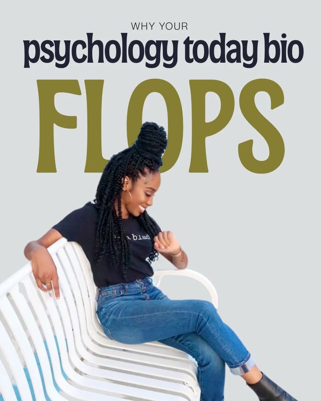 Your Psychology Today bio is probably written for a licensing board. Your reader is a nervous person at 11pm. 😅 

#psychologytoday #therapist #therapy #privatepractice #counseling