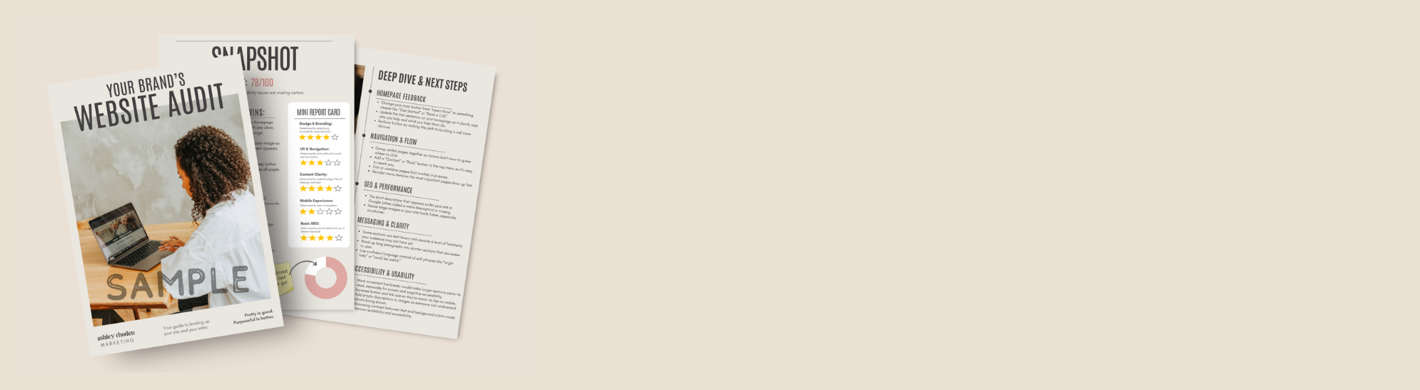 Website audit service for therapists and small businesses — Ashley Rhoden Marketing