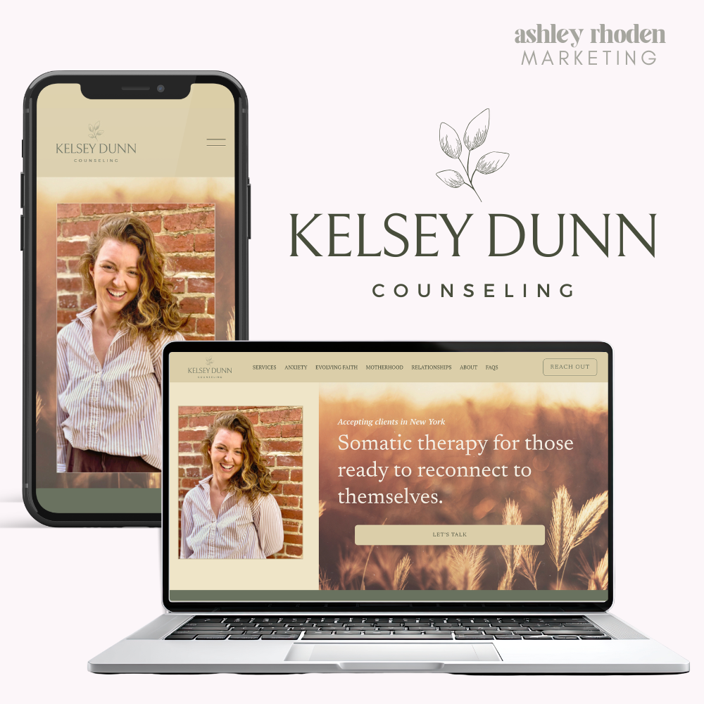 Website Design for Therapists & Private Practice Owners | ARM Portfolio ...