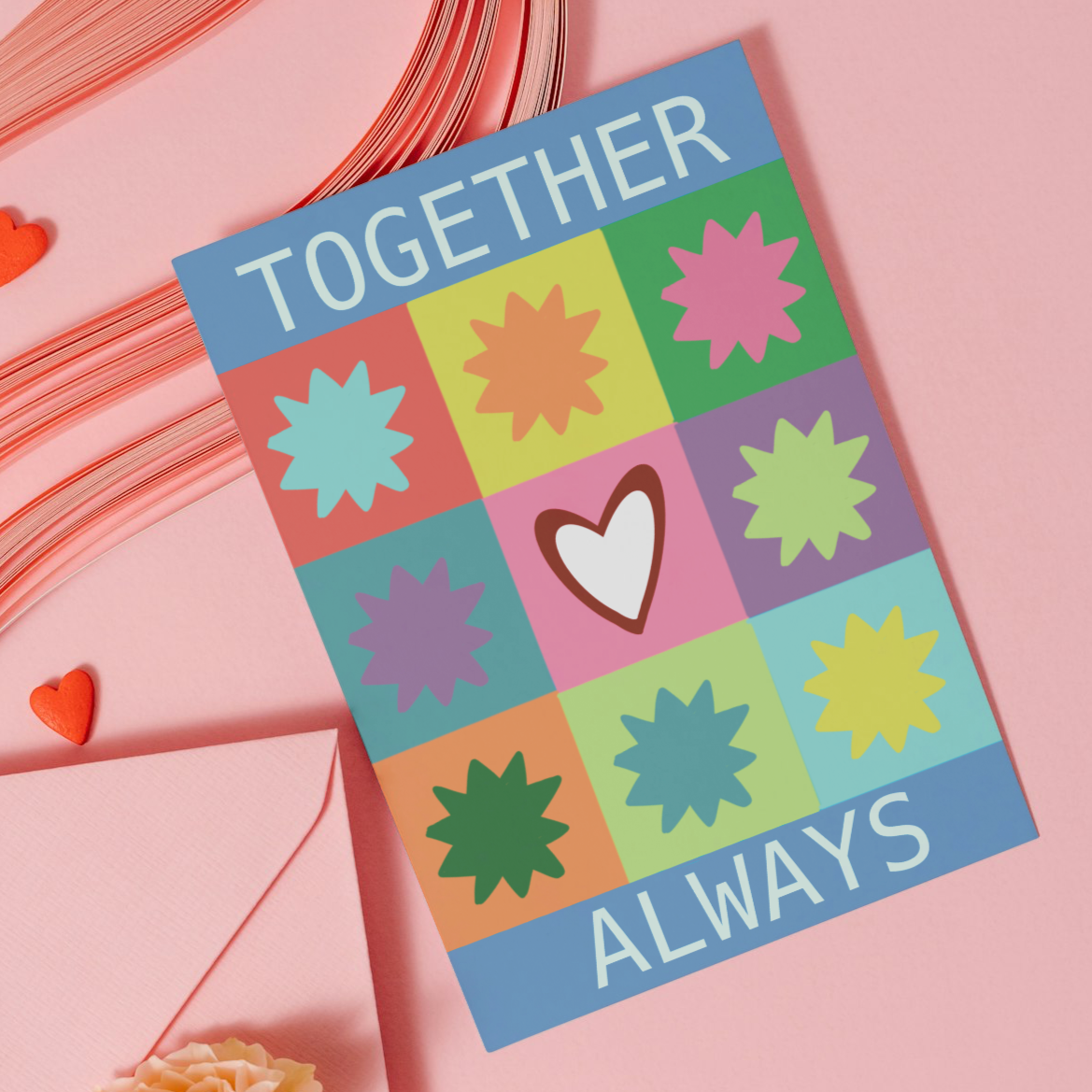 'Together Always' Greetings Card