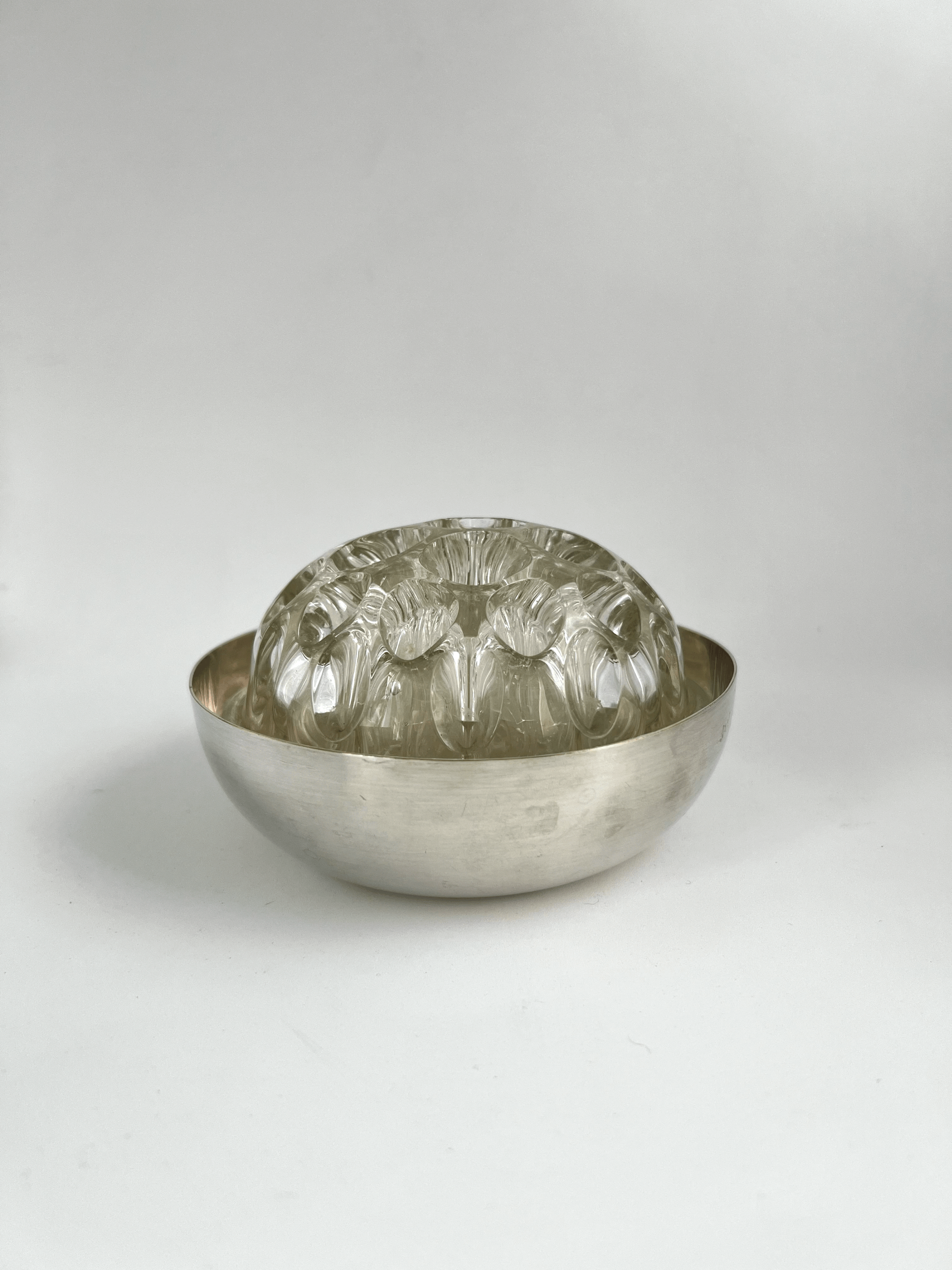 Portafiori vintage Christofle argentato