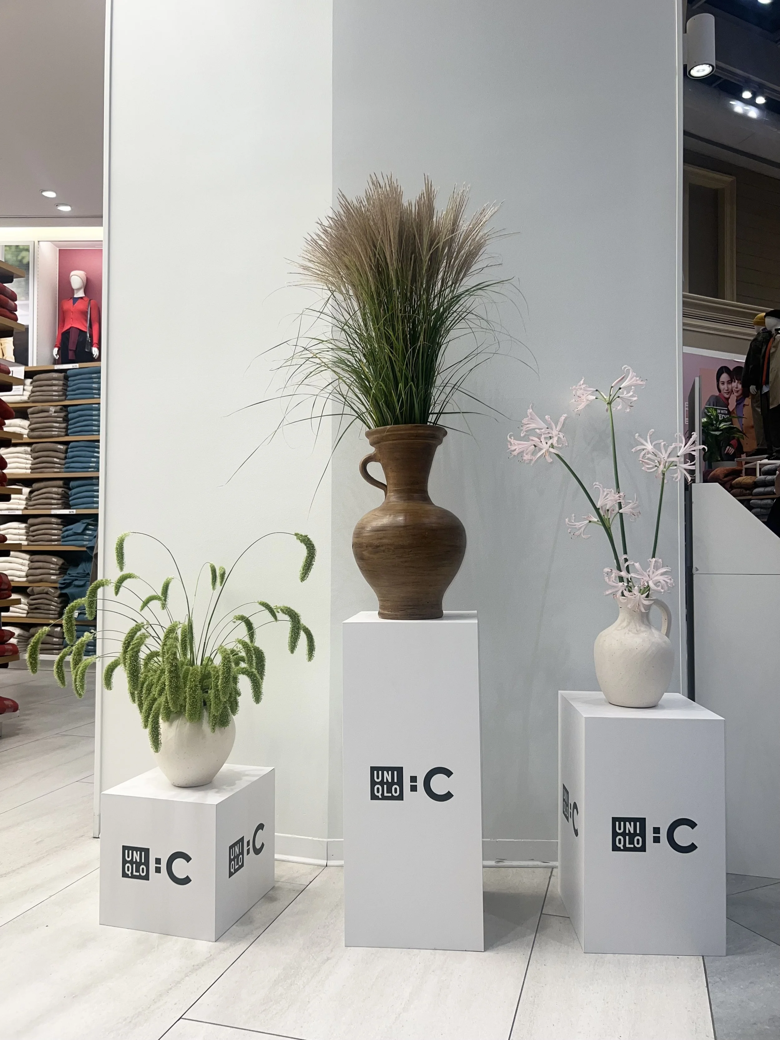 Albasser Studio allestimento per Uniqlo