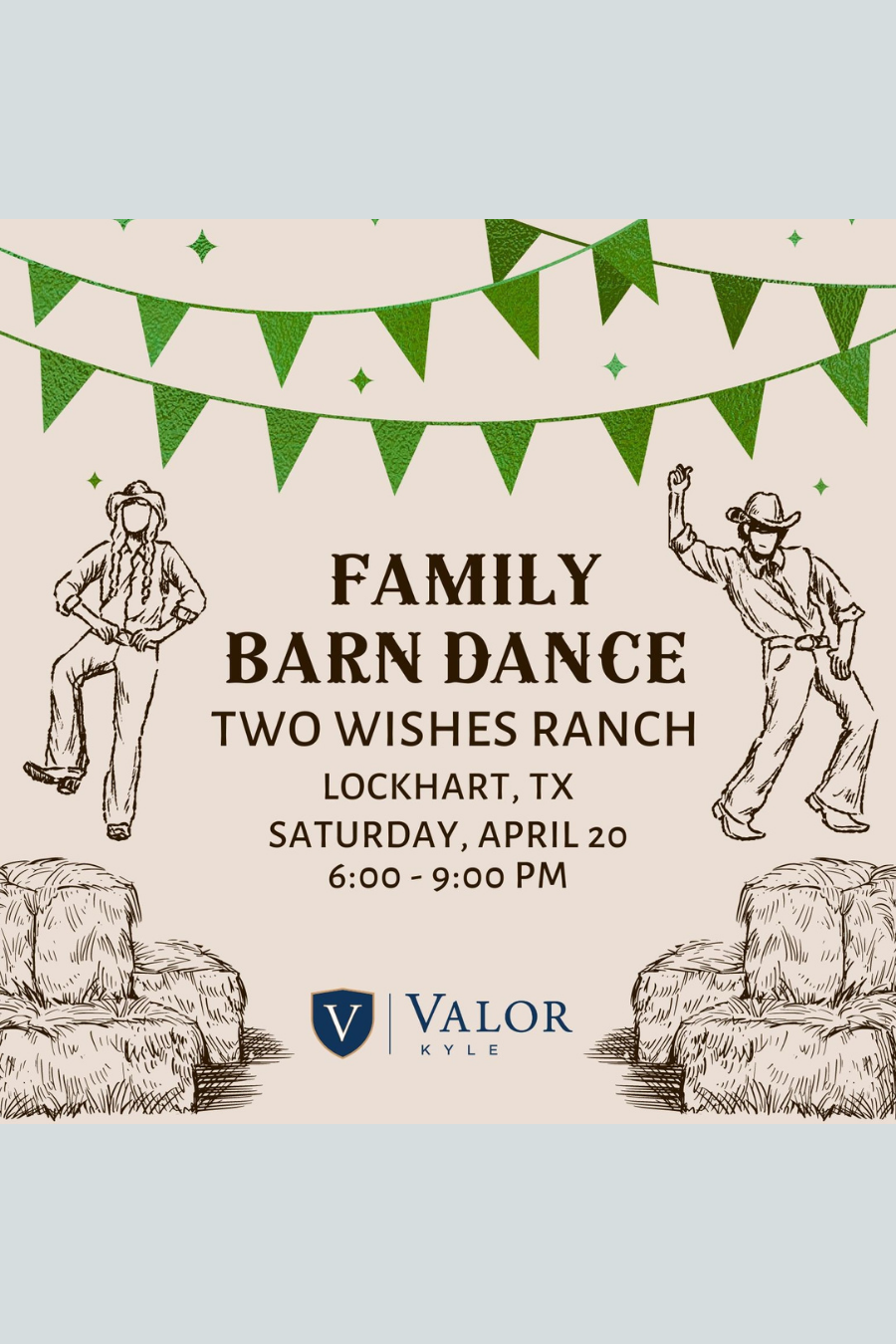 This design was used as a print invitation handed out to students and an email sent to the corresponding parents.