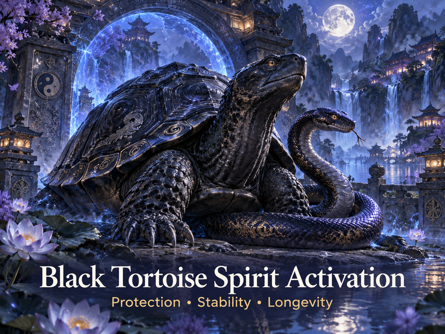 Black Tortoise Spirit Activation