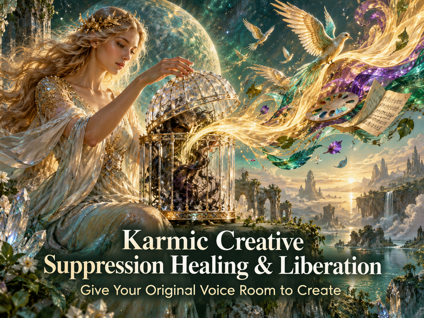 Karmic Creative Suppression Healing & Liberation