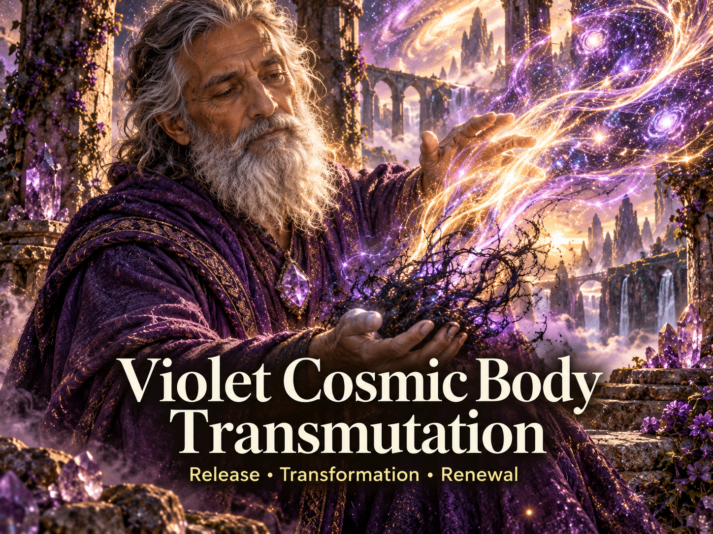 Violet Cosmic Body Transmutation