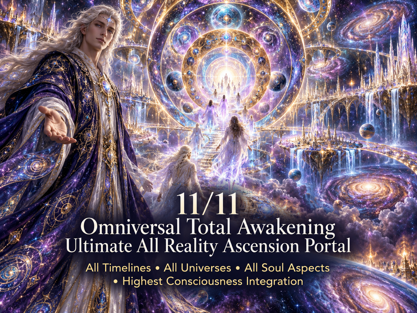 11/11 Omniversal Total Awakening — Ultimate All-Reality Ascension Portal