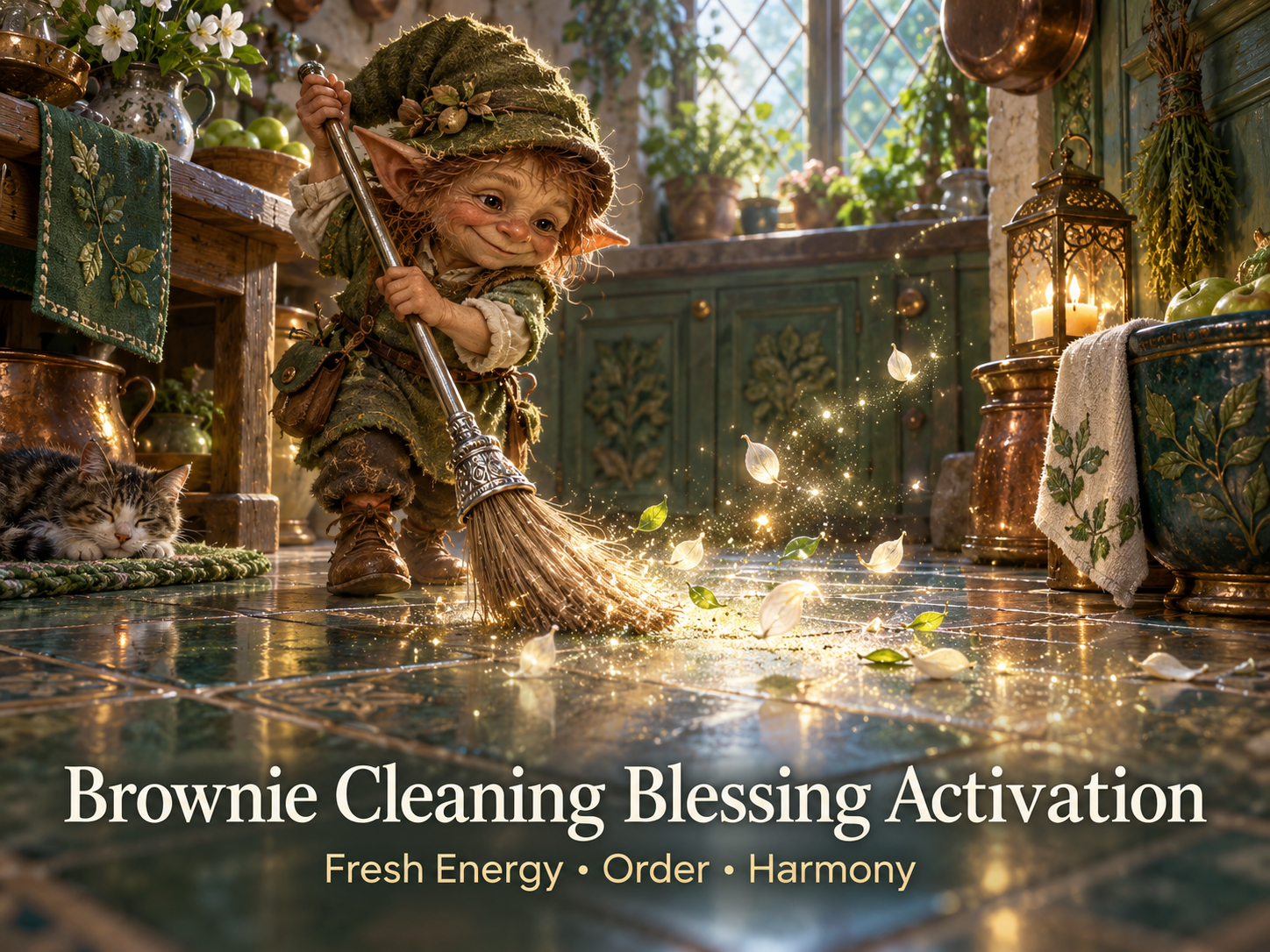 Brownie Cleaning Blessing Activation