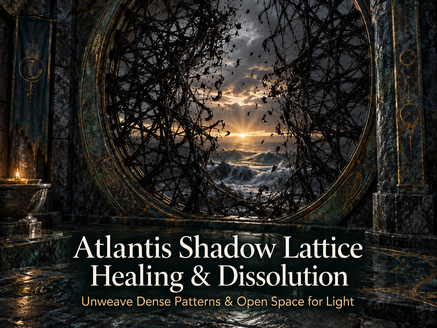 Atlantis Shadow Lattice Healing & Dissolution