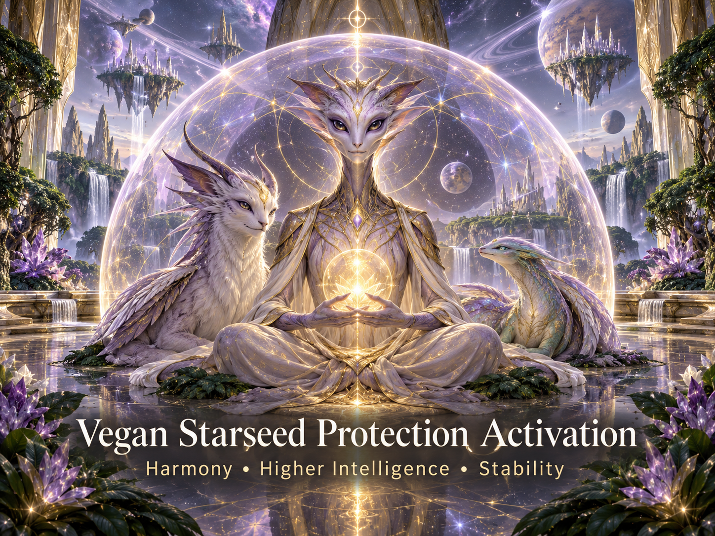 Vegan Starseed Protection Activation