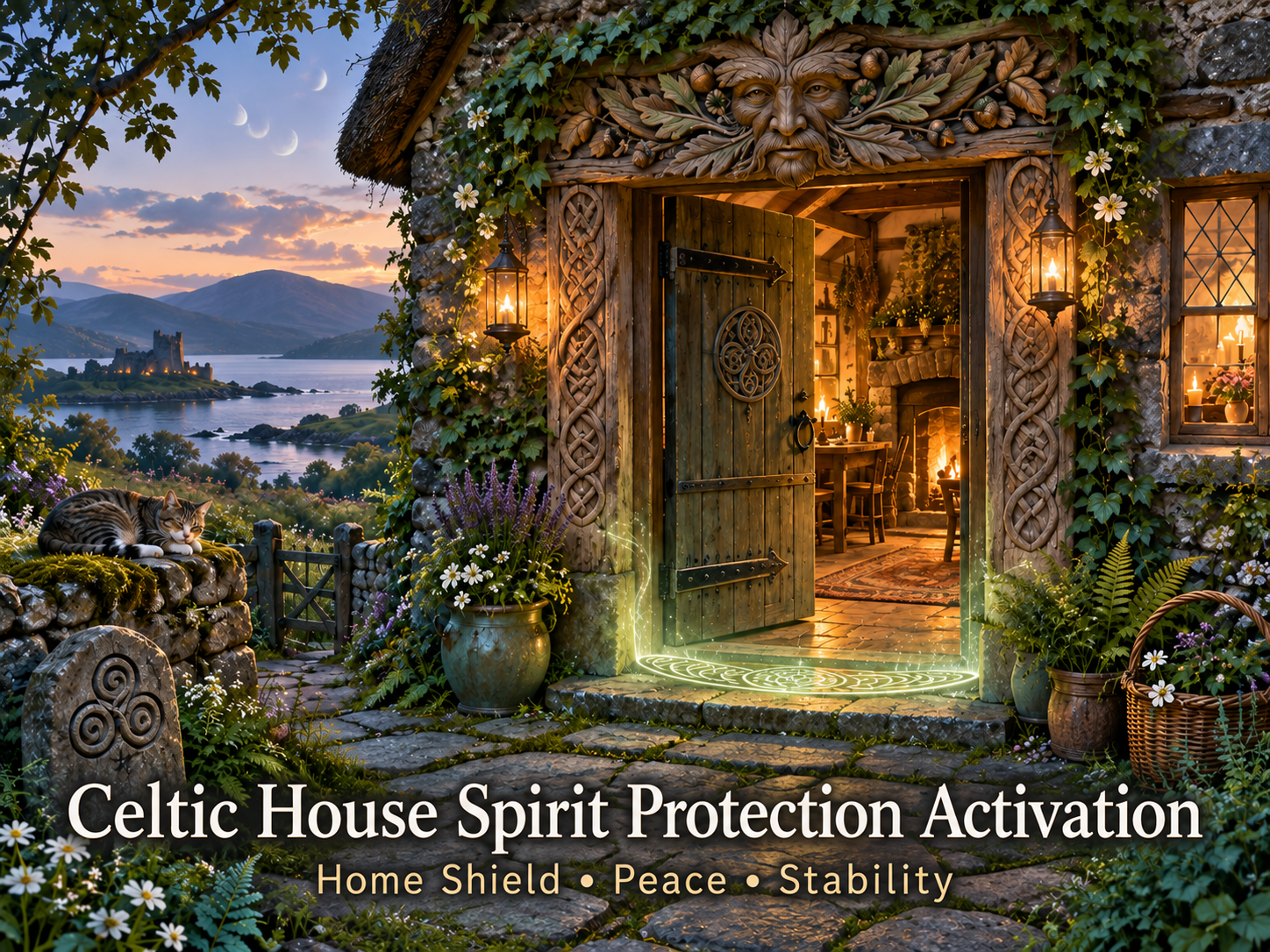 Celtic House Spirit Protection Activation